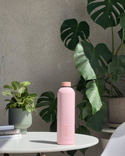 Load image into Gallery viewer, Peach + Petal Insulated Stainless Steel Water Bottle 1L - Growing Fond