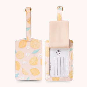 Painted Lemons Luggage Tag - Growing Fond
