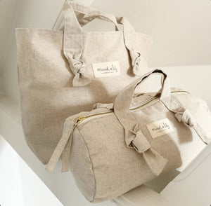 Cotton small duffle bag - Growing Fond