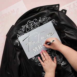 Bride To Be Stencil Set 4 Pack - Growing Fond