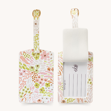 Load image into Gallery viewer, Limelight Floral Luggage Tag - Growing Fond