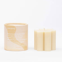 Load image into Gallery viewer, Cream Daisy Pillar Candle - Growing Fond
