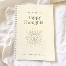 Load image into Gallery viewer, 100 Days Of Happy Thoughts Journal - Growing Fond