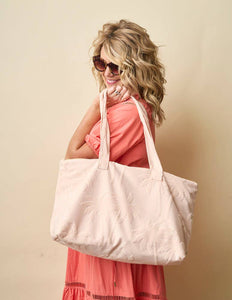 Terry Tote-Blush Palm - Growing Fond