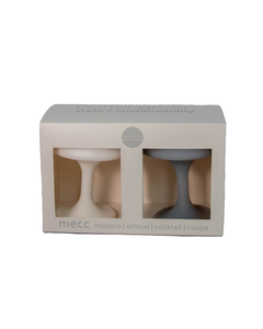 Blanc + Dove | Mecc | Silicone Unbreakable Cocktail Glasses - Growing Fond