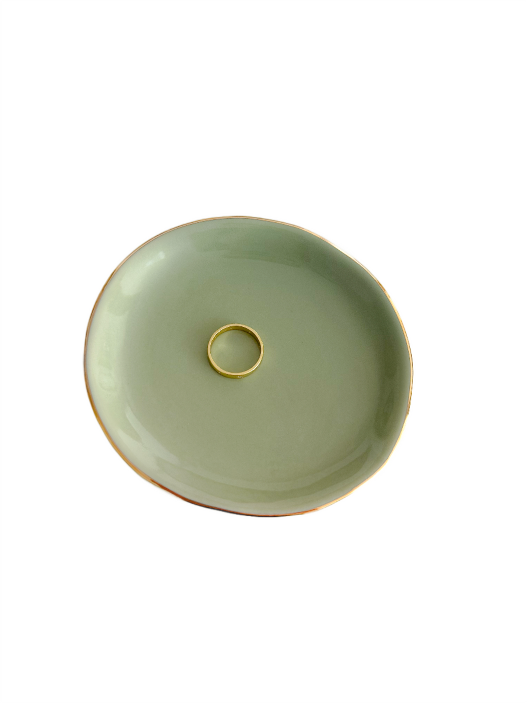 Green Trinket Dish - Growing Fond