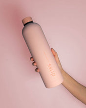 Load image into Gallery viewer, Peach + Petal Insulated Stainless Steel Water Bottle 1L - Growing Fond