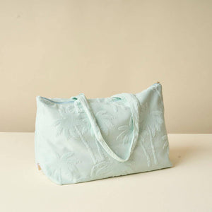 Terry Tote-Aqua Palm - Growing Fond