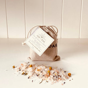 #3 Indigo // Sleep Support Bath Salts Soak - Growing Fond