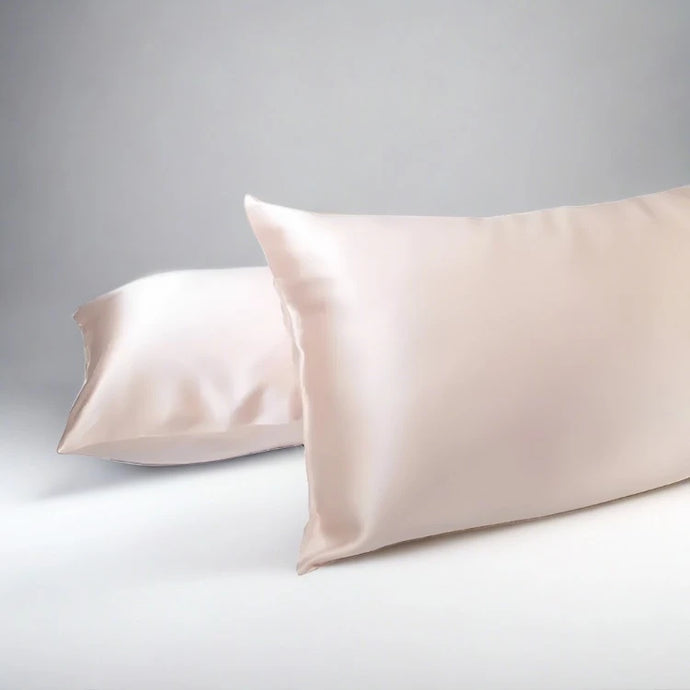 Twin Set 100% 6A Grade Silk Pillowcases - Queen Size - Growing Fond