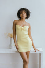 Load image into Gallery viewer, Seychelles Knit Mini Dress - Butter - Growing Fond