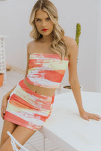 Load image into Gallery viewer, Miya Printed Mesh Mini Skirt - Growing Fond