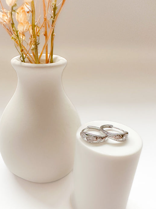 Starlight Earrings - Silver - Growing Fond