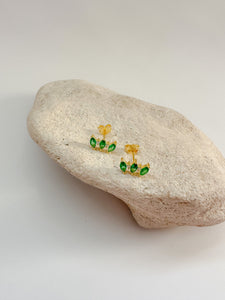 Remmi Earrings - Green - Growing Fond