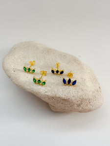 Remmi Earrings - Green - Growing Fond