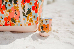 Wine Tumbler - Lil' Floral Delight - Growing Fond