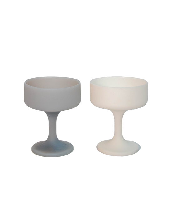 Blanc + Dove | Mecc | Silicone Unbreakable Cocktail Glasses - Growing Fond