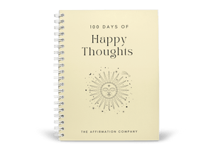100 Days Of Happy Thoughts Journal - Growing Fond