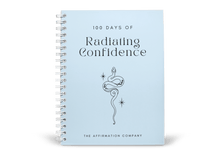 Load image into Gallery viewer, 100 Days Of Radiating Confidence Journal - Growing Fond