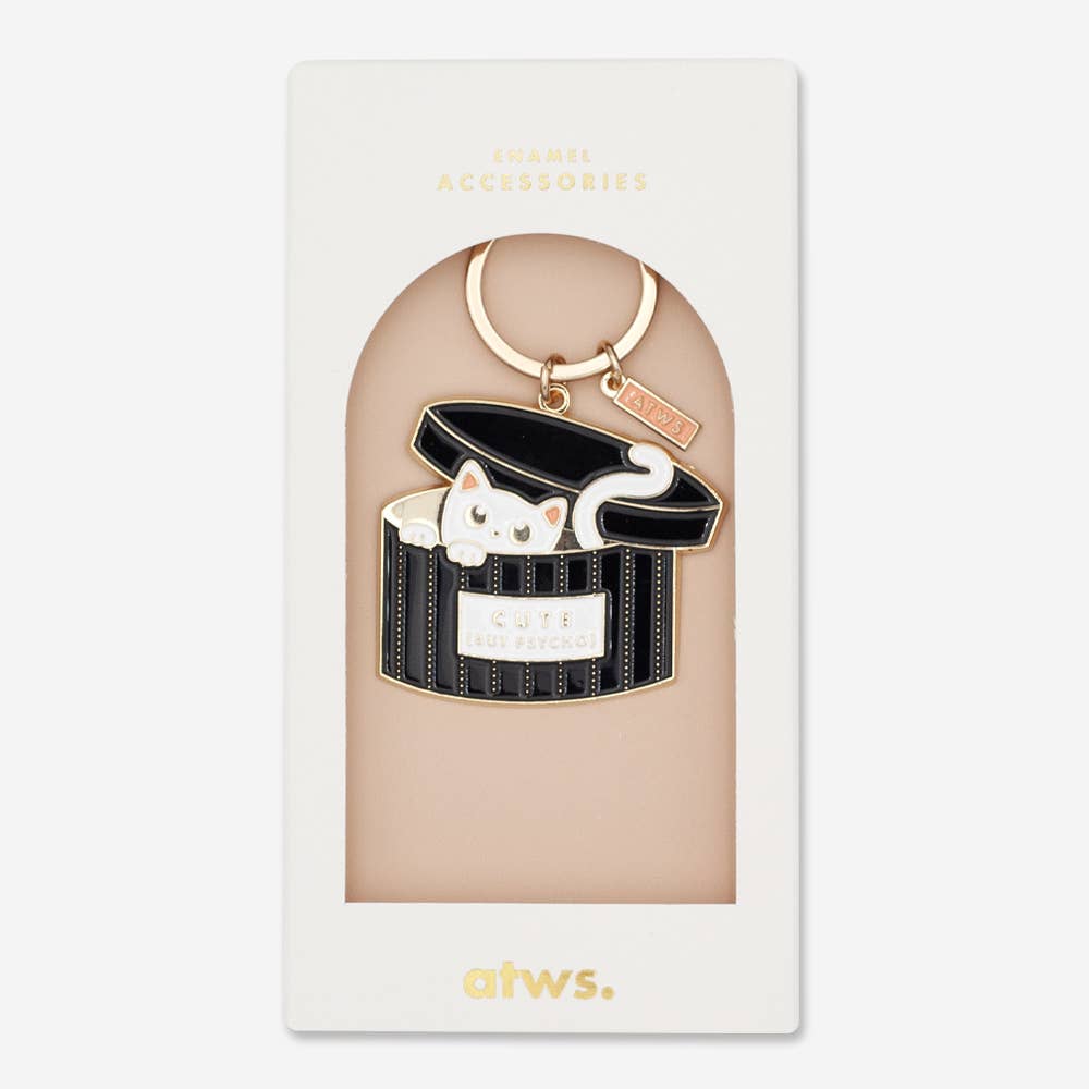 Cute but psycho Keychain - Growing Fond