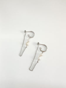 Amalfi Earrings - Silver - Growing Fond