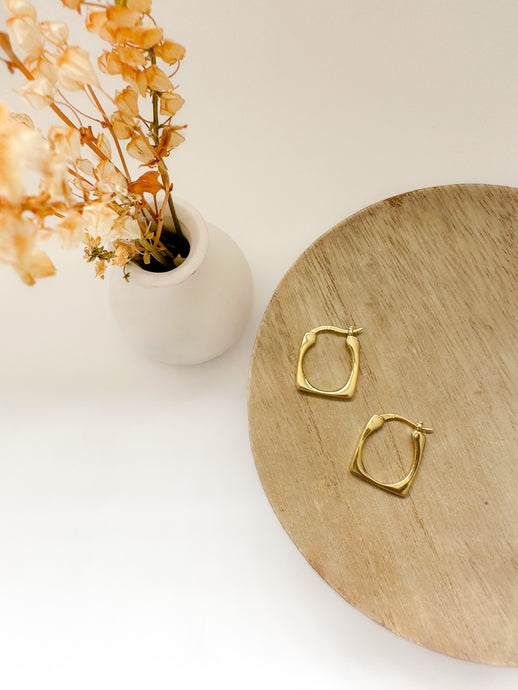 Sarah Earrings - Gold - Growing Fond