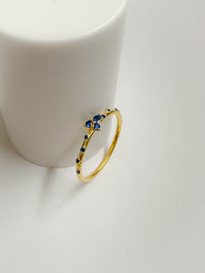 Trixie Ring - Blue - Growing Fond