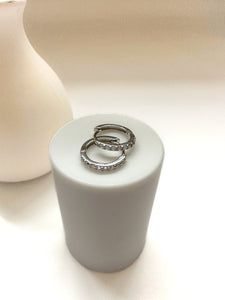 Ines Earrings - 9mm Silver - Growing Fond