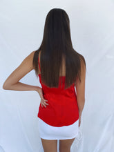 Load image into Gallery viewer, LUXE SILK Amore Top - Red - Growing Fond
