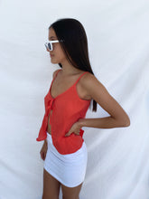 Load image into Gallery viewer, Summer Breeze Top - Dark Coral Red - Growing Fond