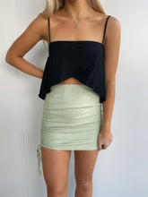 Load image into Gallery viewer, On the Island Mini Skirt - Green - Growing Fond