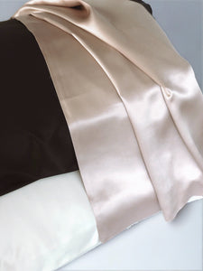 100% 6A Grade Silk Pillowcases - Queen Size - Growing Fond