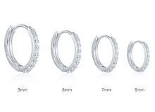 Load image into Gallery viewer, Ines Earrings - 9mm Silver - Growing Fond