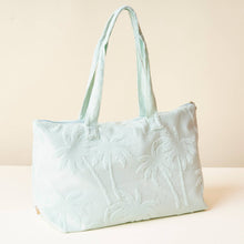 Load image into Gallery viewer, Terry Tote-Aqua Palm - Growing Fond
