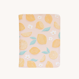 Painted Lemons Passport Cover - Growing Fond