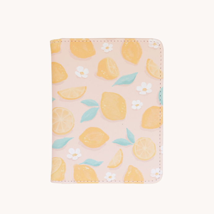 Painted Lemons Passport Cover - Growing Fond