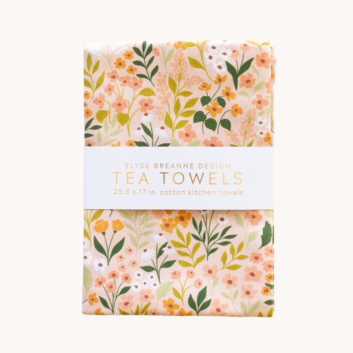Pack of 2 Mill and Meadow Tea Towels - Growing Fond