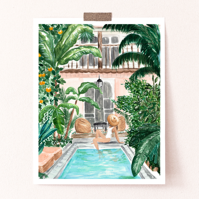 Moroccan Dream Art Print - Growing Fond