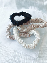 Load image into Gallery viewer, 100% Mulberry Silk Scrunchie - Small Mixed Colour Pack - Growing Fond